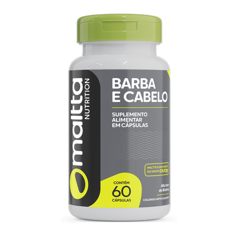 Barba e Cabelo 500mg / 60 Cápsulas - Duom