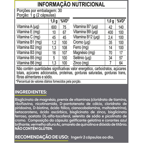 Barba e Cabelo 500mg / 60 Cápsulas - Duom - Imagem 2