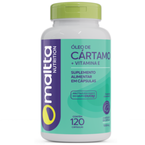 Óleo de Cártamo + Vitamina E 1000mg / 120 Cápsulas - Duom