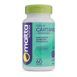 Óleo de Cártamo + Vitamina E 1000mg / 60 Cápsulas - Duom
