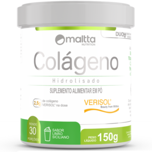 Colágeno Hidrolisado Verisol Com Biotina e Vitaminas / Sabor Limão Siciliano 150gr - Duom