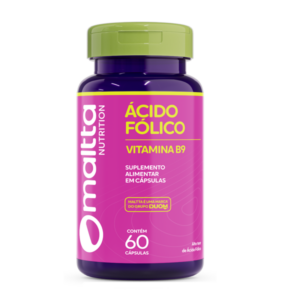 Ácido Fólico 450mg / 60 Cápsulas - Duom