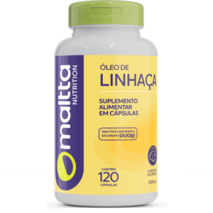 Óleo de Linhaça 1000mg / 120 Cápsulas - Duom