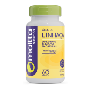 Óleo de Linhaça 1000mg / 60 Cápsulas - Duom