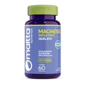 Magnésio Quelato Bisblicinato 550 mg / 60 Cápsulas - Duom