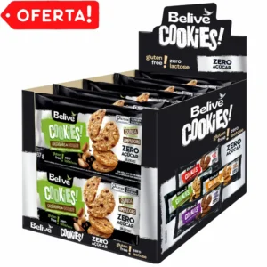Cookies Castanhas Sem Adição de Açúcar / Display 10x67gr - Belive