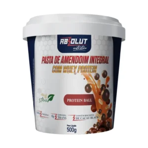 Pasta de Amendoim Protein Ball 500gr - Absolut Nutrition