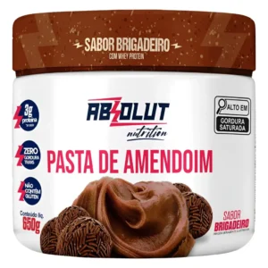 Pasta de Amendoim Brigadeiro 500gr - Absolut Nutrition