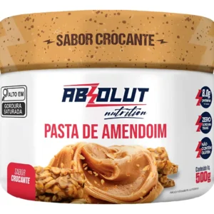 Pasta de Amendoim Tradicional Crocante 400gr - Absolut Nutrition