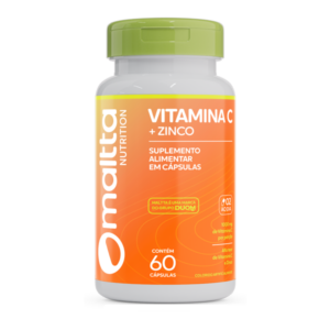 Vitamina C + Zinco 680mg / 60 Cápsulas - Duom