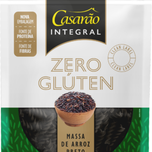Massa INTEGRAL Arroz Preto Fusilli 200gr - Casarão