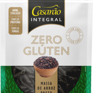 Massa INTEGRAL Arroz Preto Penne 200gr - Casarão