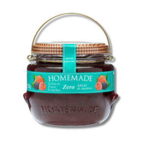 Geleia Zero Frutas Vermelhas 250gr - Homemade