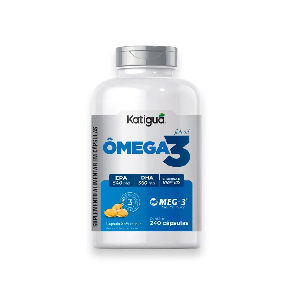 Omega 3 1000mg / 240 Cápsulas - Katiguá