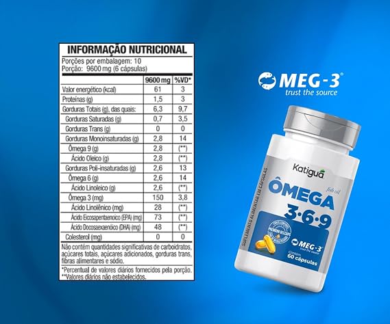 Ômega 3 1000mg / 60 Cápsulas - Katiguá - Imagem 2