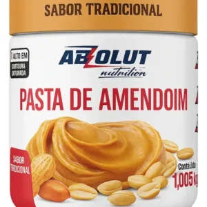 Pasta de Amendoim Tradicional Cremosa 1kg - Absolut Nutrition