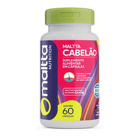 Maltta Cabelão 550mg / 60 Cápsulas - Duom