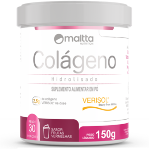 Colágeno Hidrolisado Verisol Com Biotina e Vitaminas / Sabor Frutas Vermelhas 150gr - Duom