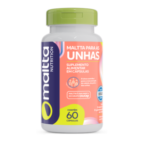 Maltta Para As Unhas 550mg / 60 Cápsulas - Duom