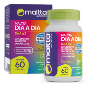 Duom Dia a Dia Polivítaminico e Mineral de A a Z 550mg / 60 Cápsulas - Duom