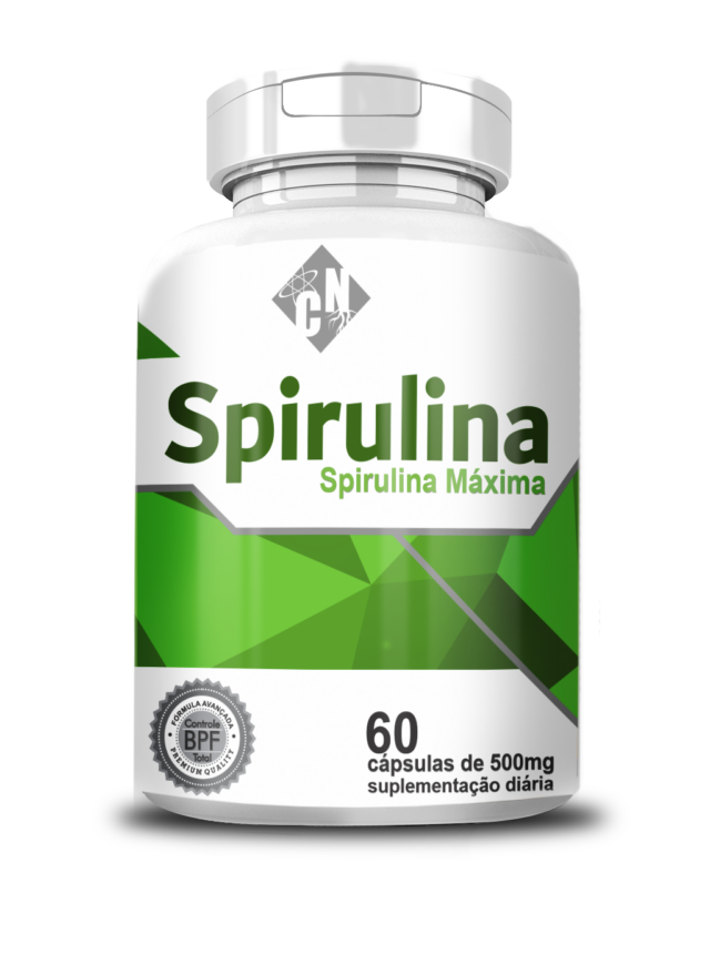 Spirulina 500mg / 60 Cápsulas – Ciência da Natureza