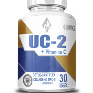 UC-2 COLÁGENO TIPO II + VITAMINA C 500mg / 30 Cápsulas - Ciência da Natureza