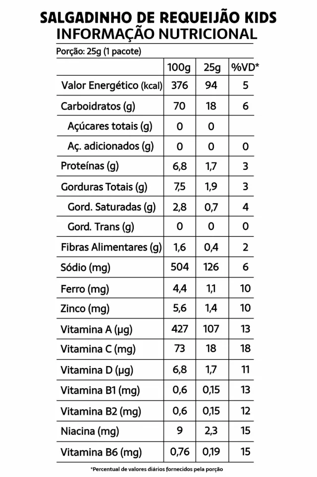 Salgadinho de Milho e Quinoa Sem Glúten Requeijão 25gr – Belive - Image 2