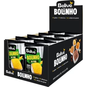 Bolinho de Fubá Zero Display 10x40gr – Belive