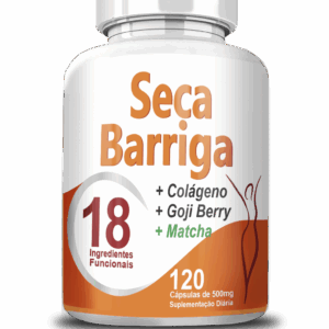 Seca Barriga Com Matchá 500mg / 120 Cápsulas – Ciência Da Natureza