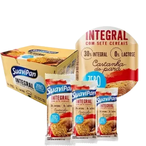 Bolinho Integral de Castanha do Pará Zero Display 12x40gr – SuaviPan