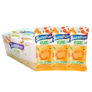 Bolinho Vegano Laranja com Cenoura Zero Display 12x35gr – SuaviPan