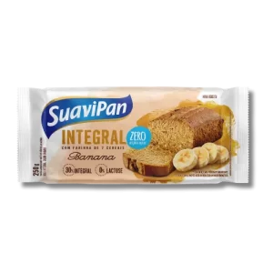 Bolo Integral de Banana Zero 250gr – SuaviPan