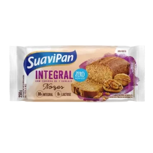 Bolo Integral de Nozes Zero 250gr – SuaviPan