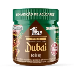 Creme Spread DUBAI Chocolate com Crocante de Caramelo e Pistache 160gr – Mrs Taste