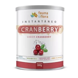 Instantâneo Cranberry Sabor Cranberry 200gr – Fauna & Flora
