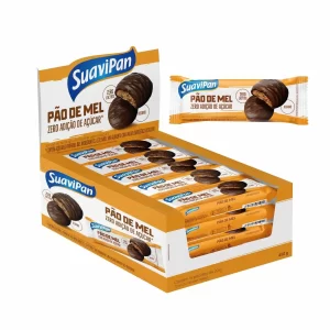 Pão de Mel Zero Display 15x30gr – SuaviPan