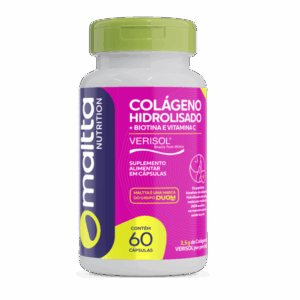 Colágeno Hidrolisado Verisol Com Biotina + Vitamina C 625mg / 60 Cápsulas – Duom