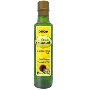 Óleo de Girassol Extra Virgem 250ml – Duom