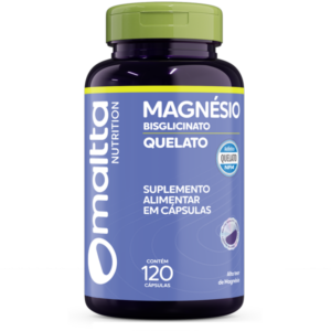Magnésio Quelato Bisblicinato 550 mg / 120 Cápsulas - Duom