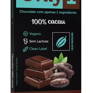 Only1 100% Cacau Zero Adição Açúcar / Display 6x70gr – Tudo Zero Leite