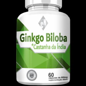 Ginkgo Biloba + Castanha da Índia 500mg / 60 Cápsulas – Ciência Da Natureza