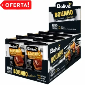 Bolinho de Doce de Leite com Cobertura de Chocolate / Display 10x45gr - Belive