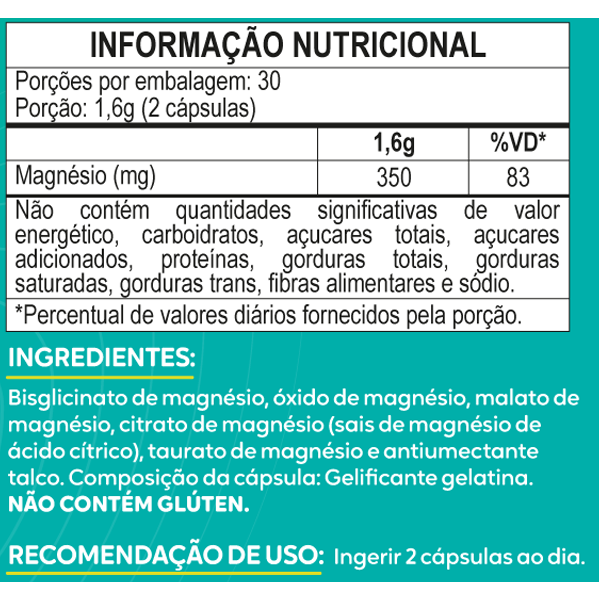 Duom 5 Magnésios DOSE MÁXIMA 800mg / 60 Cápsulas – Duom - Imagem 2