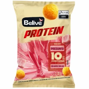 Snack Protein Sem Glúten e Leite Sabor Presunto 35gr – Belive