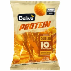 Snack Protein Sem Glúten e Leite Sabor Queijo 35gr – Belive