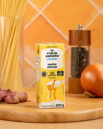 Cremeria Creme Vegetal Sabor Queijo Parmesão 200gr - A Tal Da Castanha - Imagem 2
