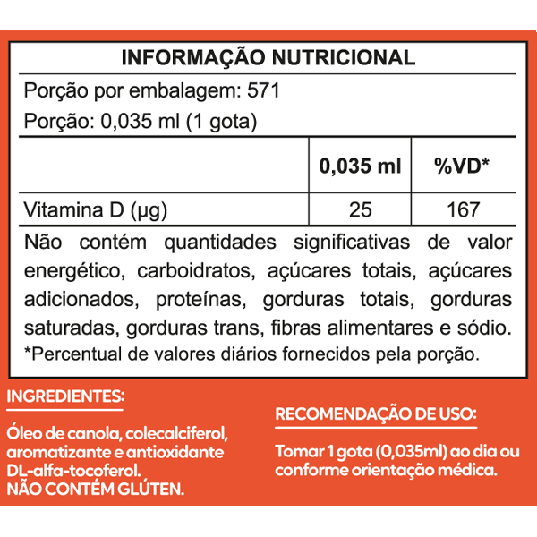 Vitamina D3 Kids Malttinha Em Gotas Sabor Framboesa 20ml – Duom - Imagem 2