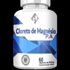 Cloreto de Magnésio PA. 500mg / 60 Cápsulas – Ciência Da Natureza
