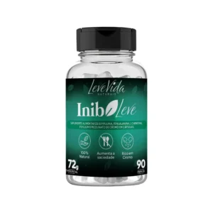 INIB LEVE: Picolinato de Cromo + Fenilalanina + L-Carnitina + Spirulina + Psyllium / 90 Cápsulas - Absolut Nutrition