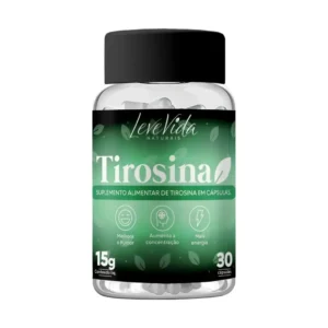 Tirosina Leve Vida 500mg / 30 Cápsulas - Absolut Nutrition
